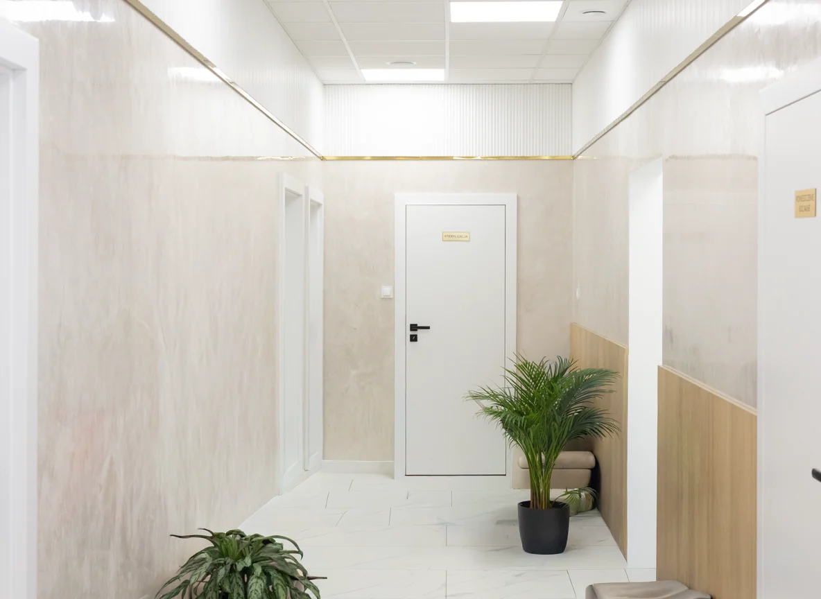 Korytarz kliniki AstraMED
