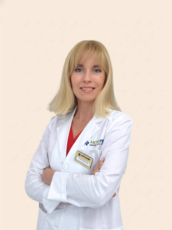 Veranika Putyrskaya - Lekarz z zakresu ginekologii i położnictwa, specjalista ultrasonografii